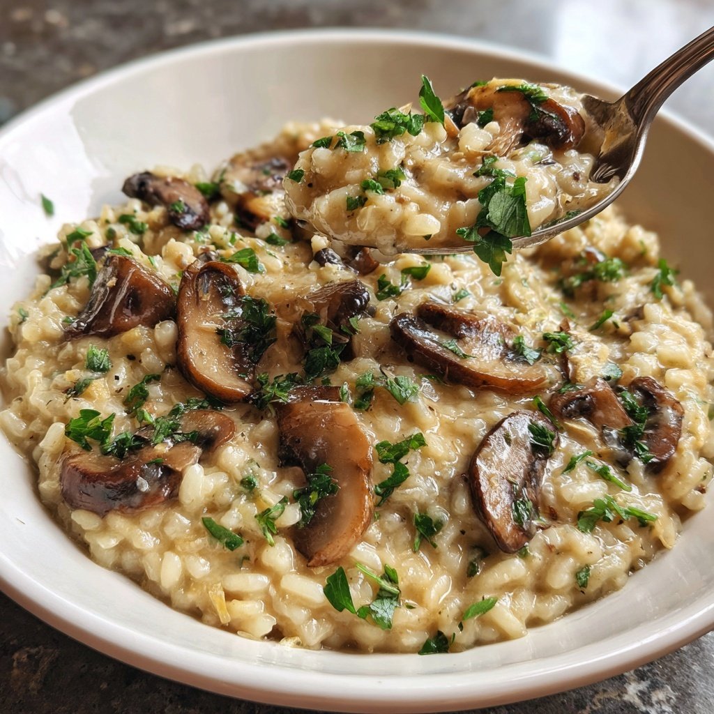 Risotto mit Champignons