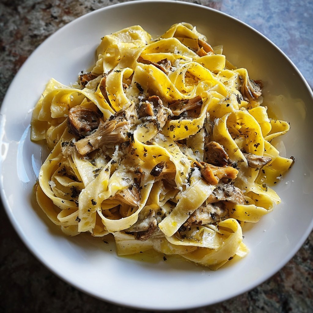 Tagliatelle mit Steinpilzen