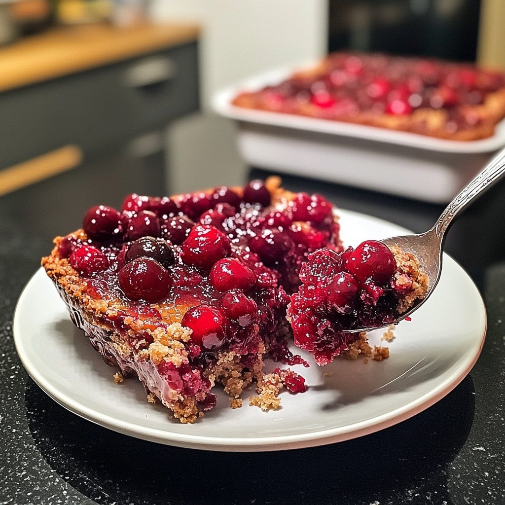 Rote Grütze mit Kirschen
