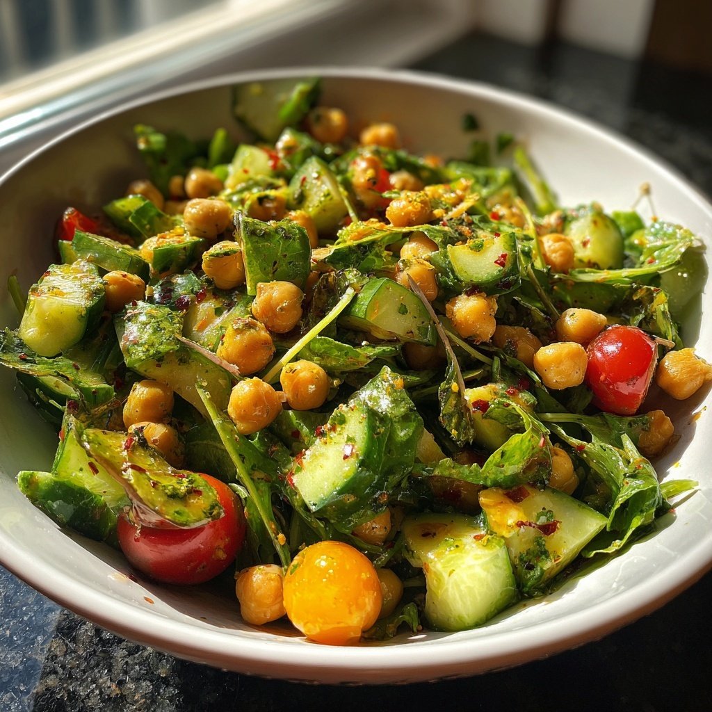 Kichererbsen Salat Zum Grillen