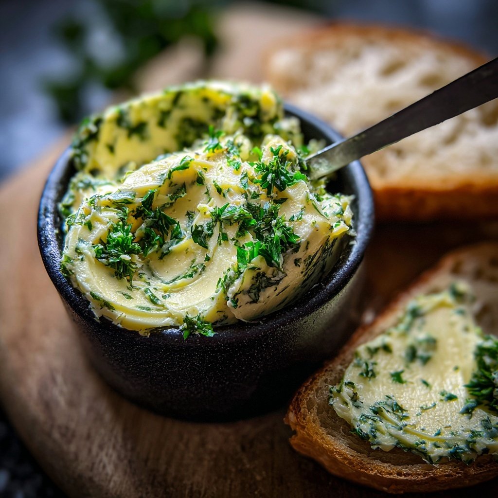 Klassische Kräuterbutter wie vom Steakhouse