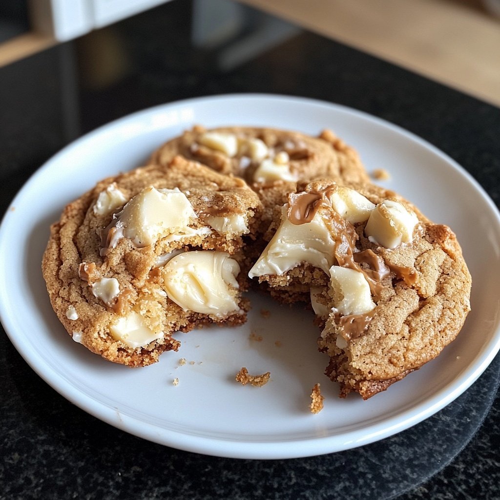Cookies mit weißer Schokolade