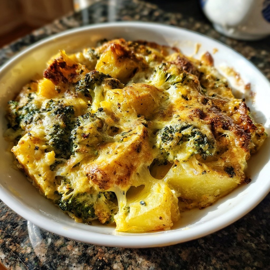 Kartoffel Brokkoli Auflauf