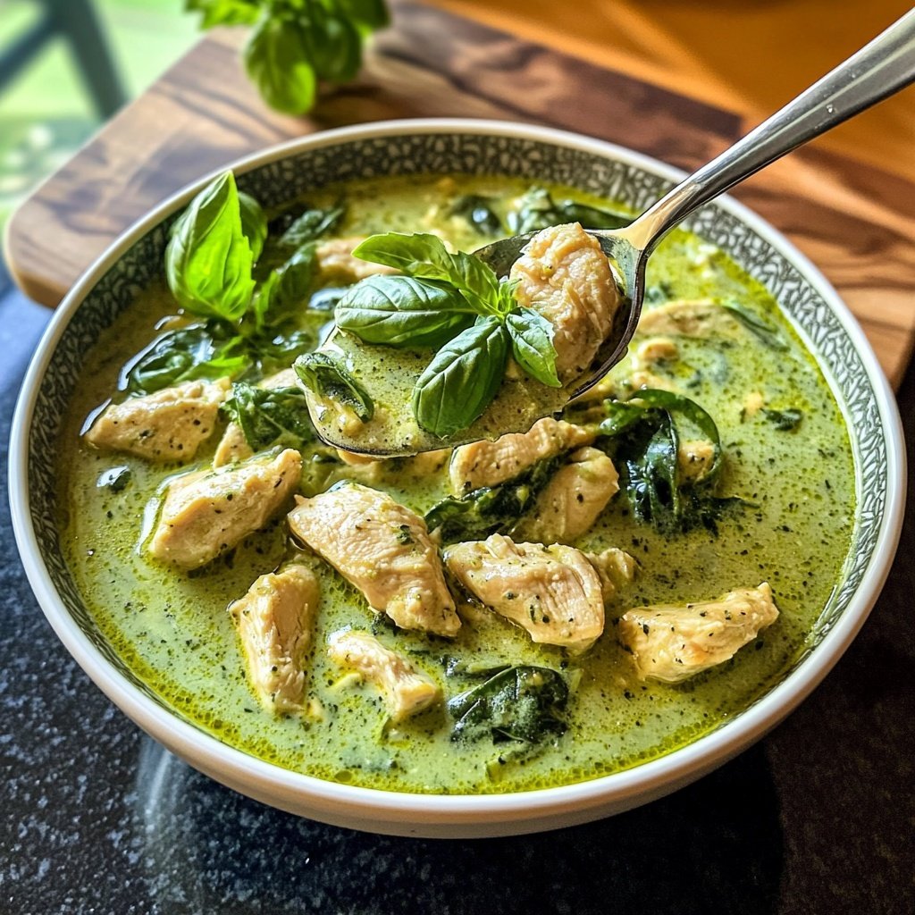 Thai Grünes Curry mit Huhn