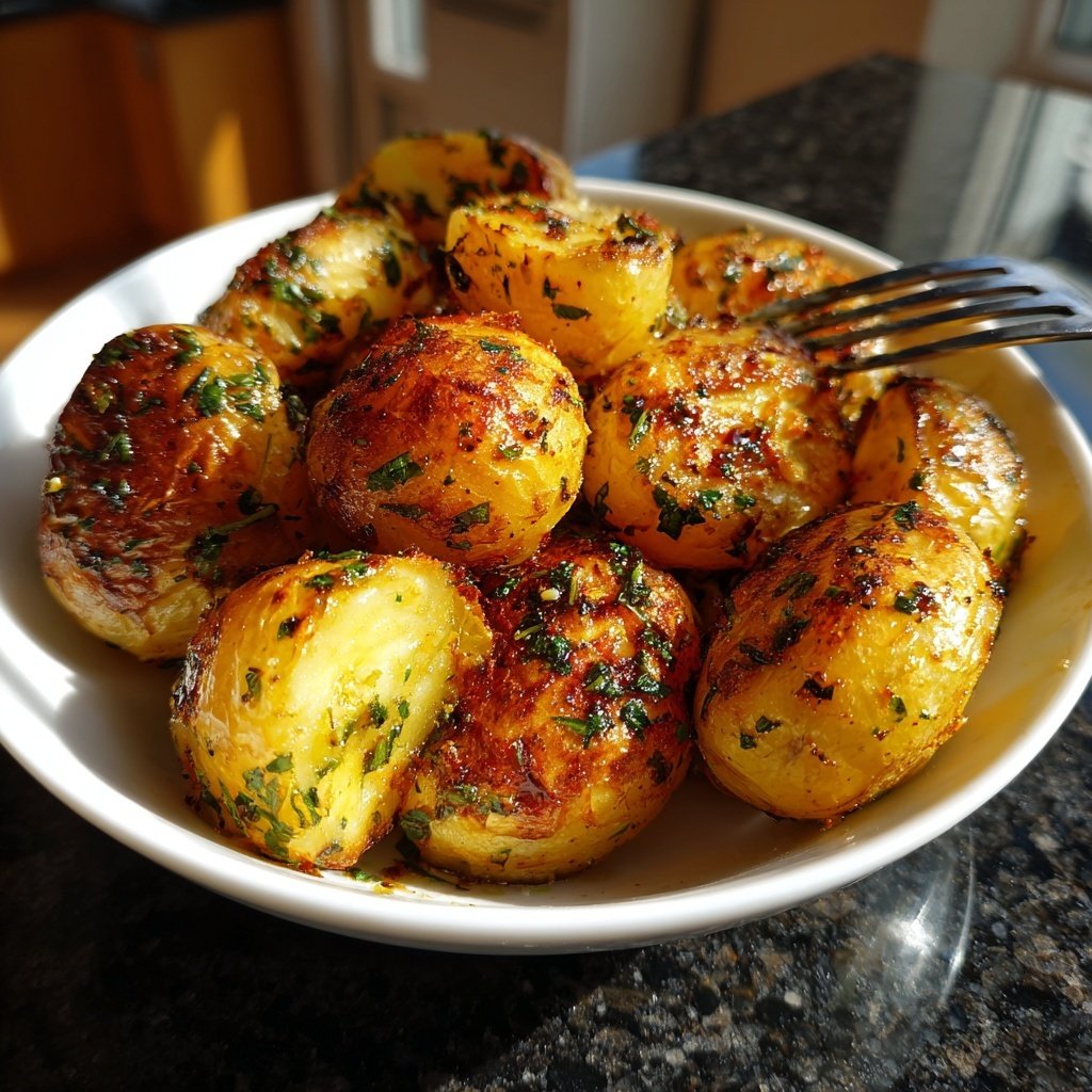Mittagessen mit Kartoffeln