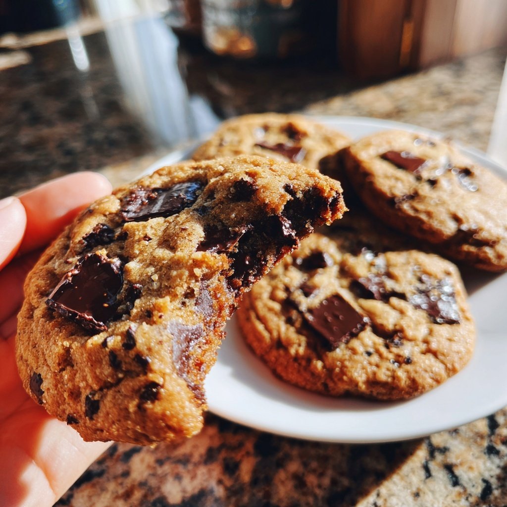 Cookies mit Zartbitterschokolade
