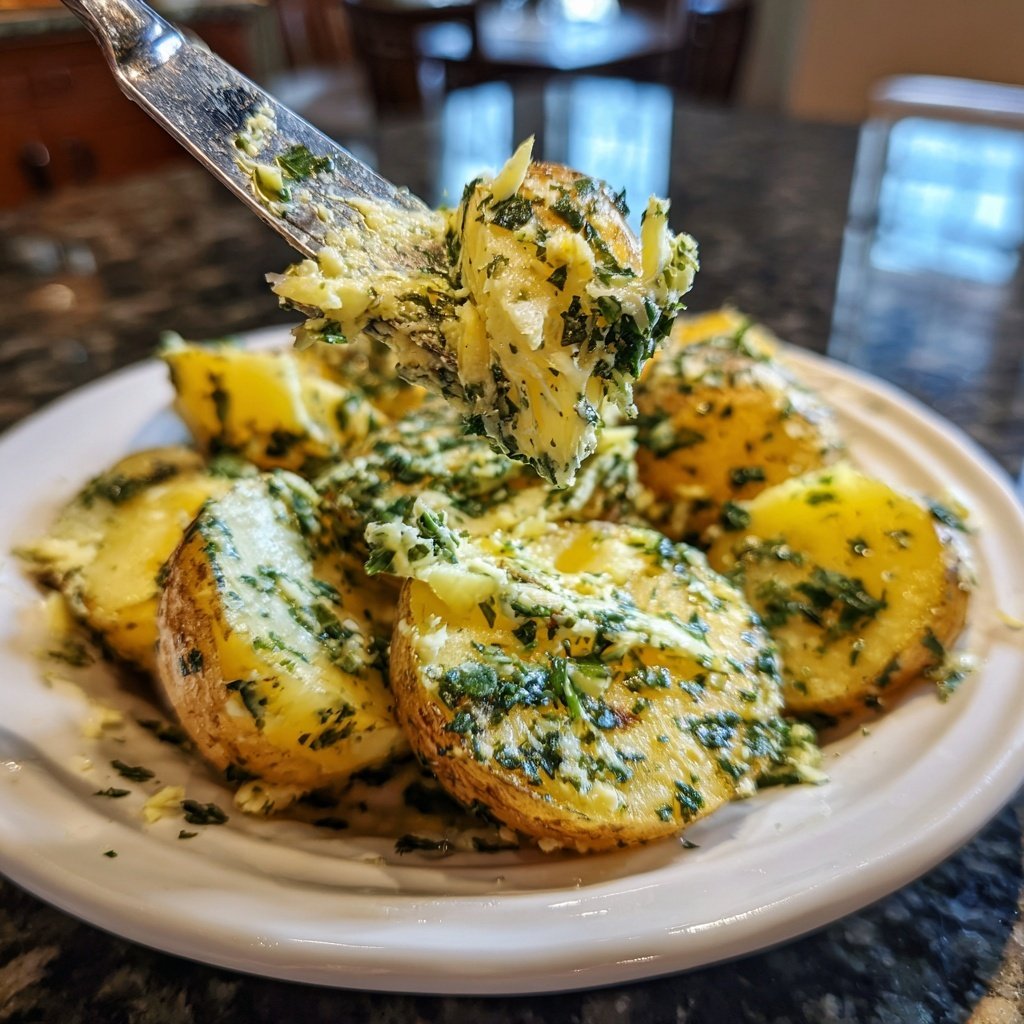 Kräuterbutter Für Bratkartoffeln
