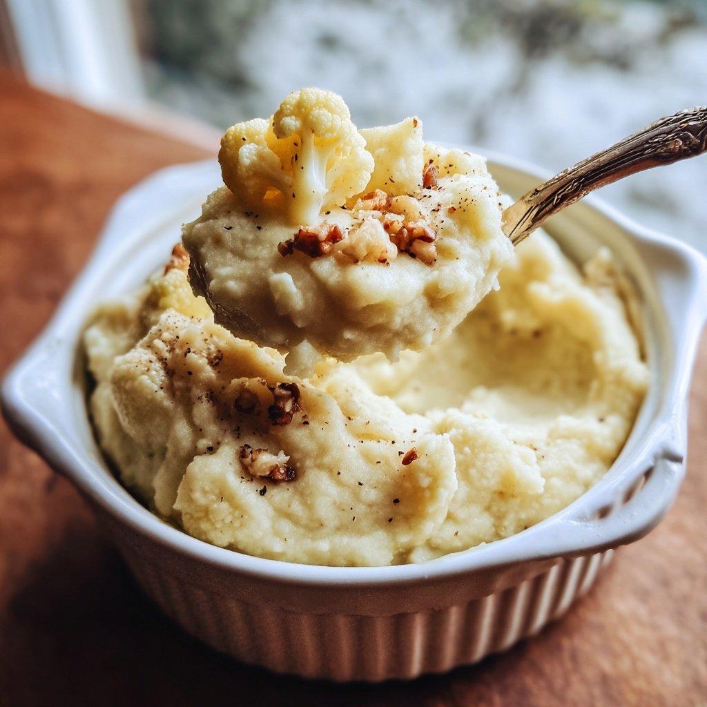 Blumenkohl Püree Beilage