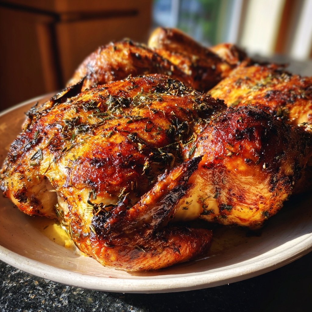 Kalorienarmes Ofenhähnchen